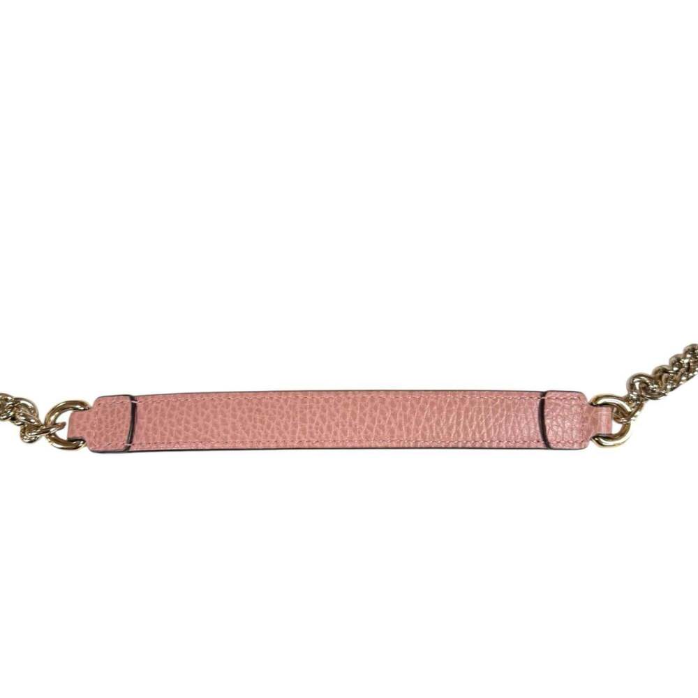 GUCCI Authentic Pink Leather Shoulder Bag - Picture 13 of 13